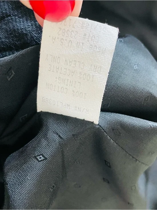 Vintage Wahmaker SIZE 10 & 12 black Victorian floral style jacket and skirt set - Picture 15 of 15